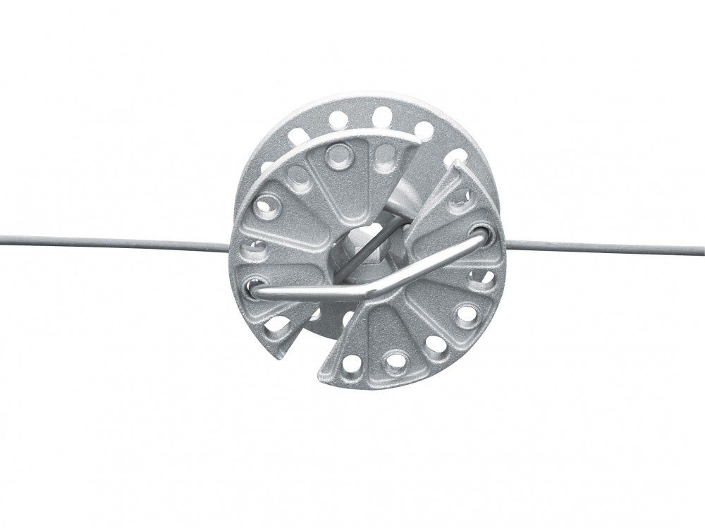 Kerbl Weidenzaun 6 Stück Rotierender Drahtspanner