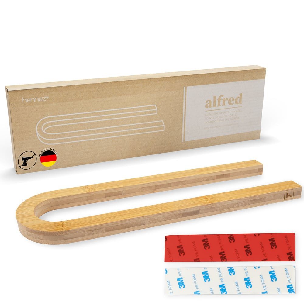 HENNEZ Handtuchhalter Handtuchstange ohne Bohren - Handtuchhalter Wand, Han günstig online kaufen