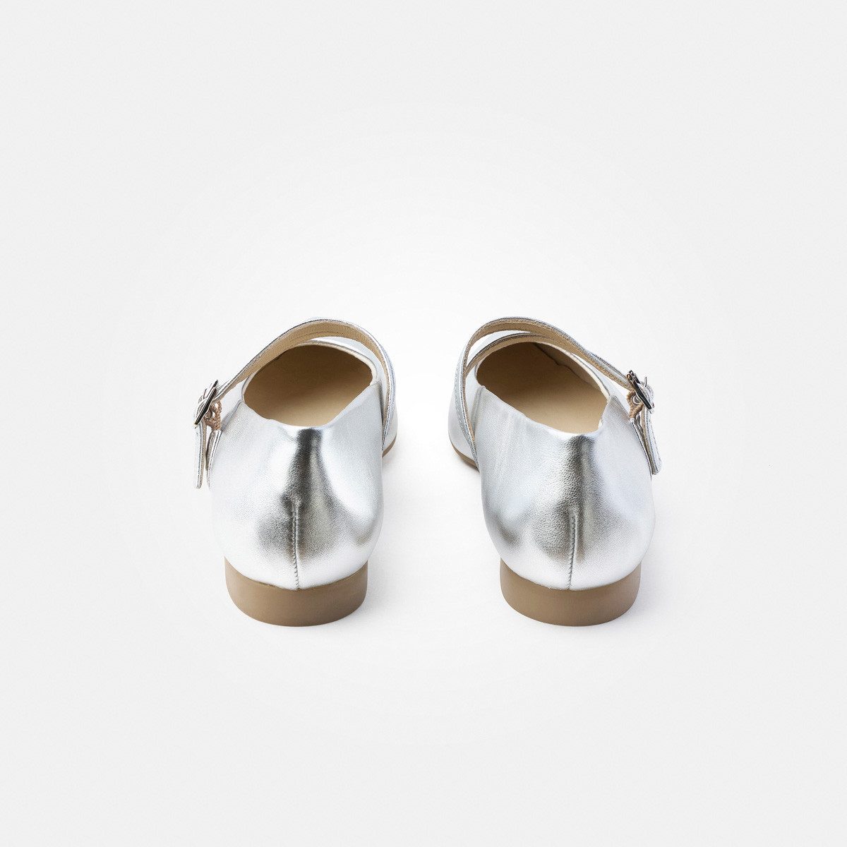Paul Green Paul Green 1022-145, Ballerina, Silber, Damen Ballerina