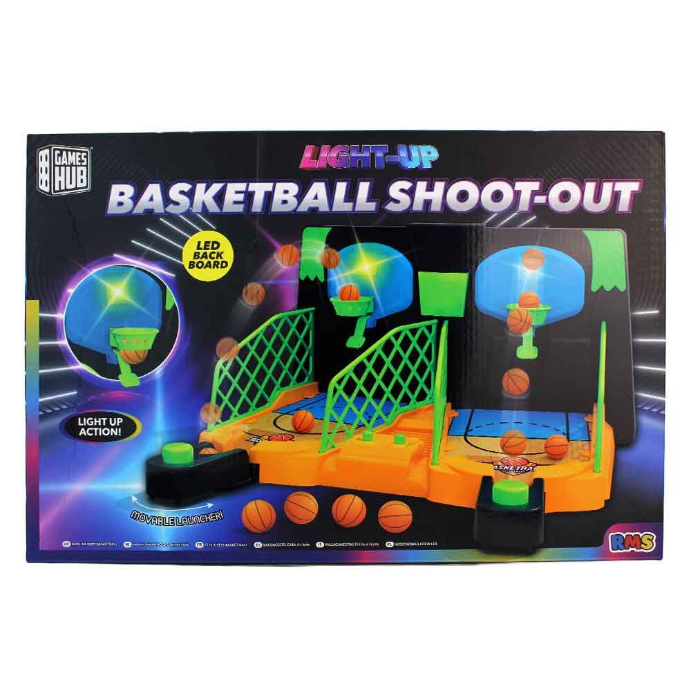 BEMIRO Spiel Basketball Tischspiel groß "Shoot-out"