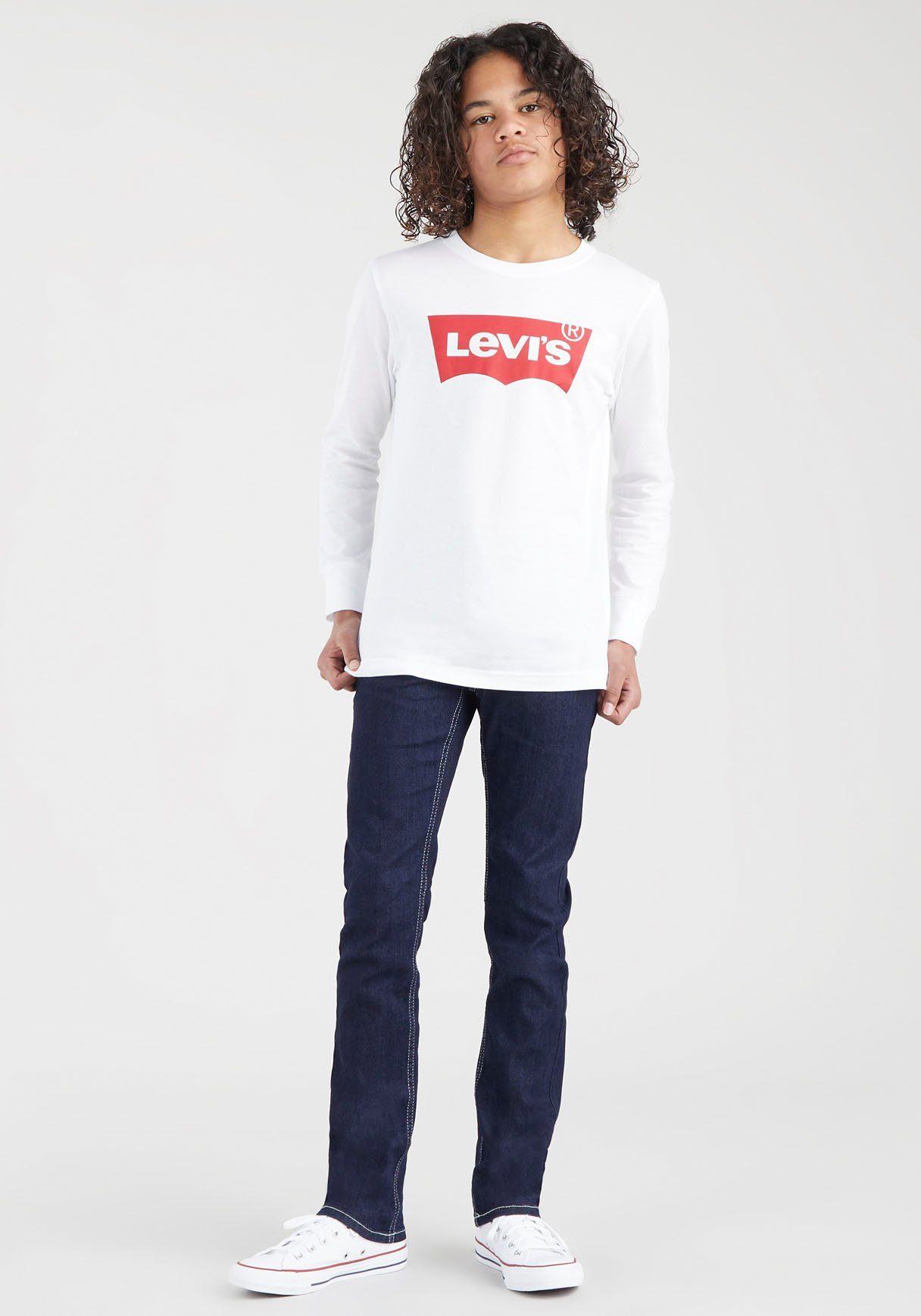 Kids JEANS Levi's® SKINNY 510 for rinsed FIT BOYS Skinny-fit-Jeans