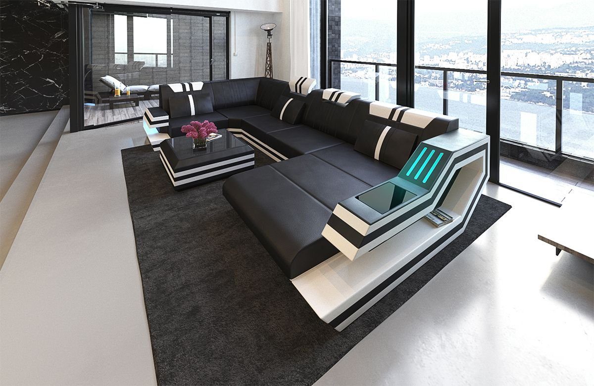 Sofa Dreams Wohnlandschaft Leder Sofa Ledercouch günstig online kaufen