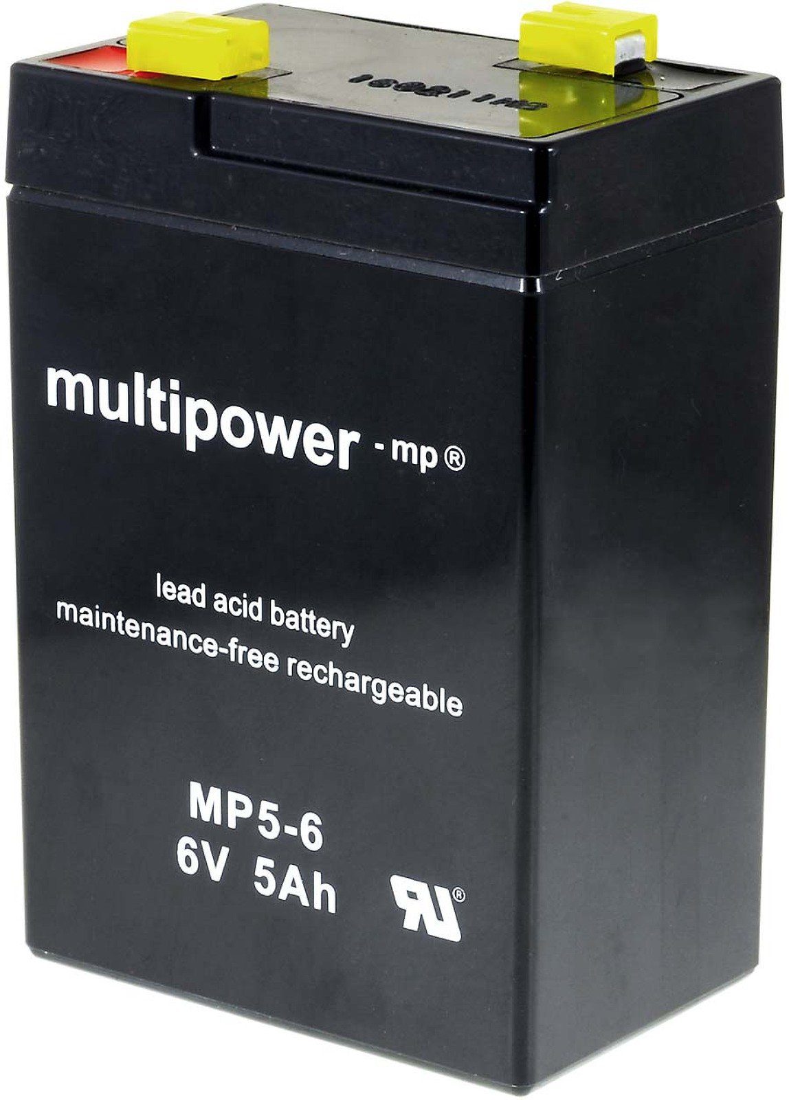 Panasonic Bleiakkus mAh (multipower) LC-R064R5P Powery V) (6 Powery 5000 MP5-6 ersetzt Bleiakku