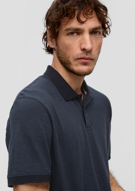 s.Oliver Kurzarmshirt Poloshirt aus Baumwolle