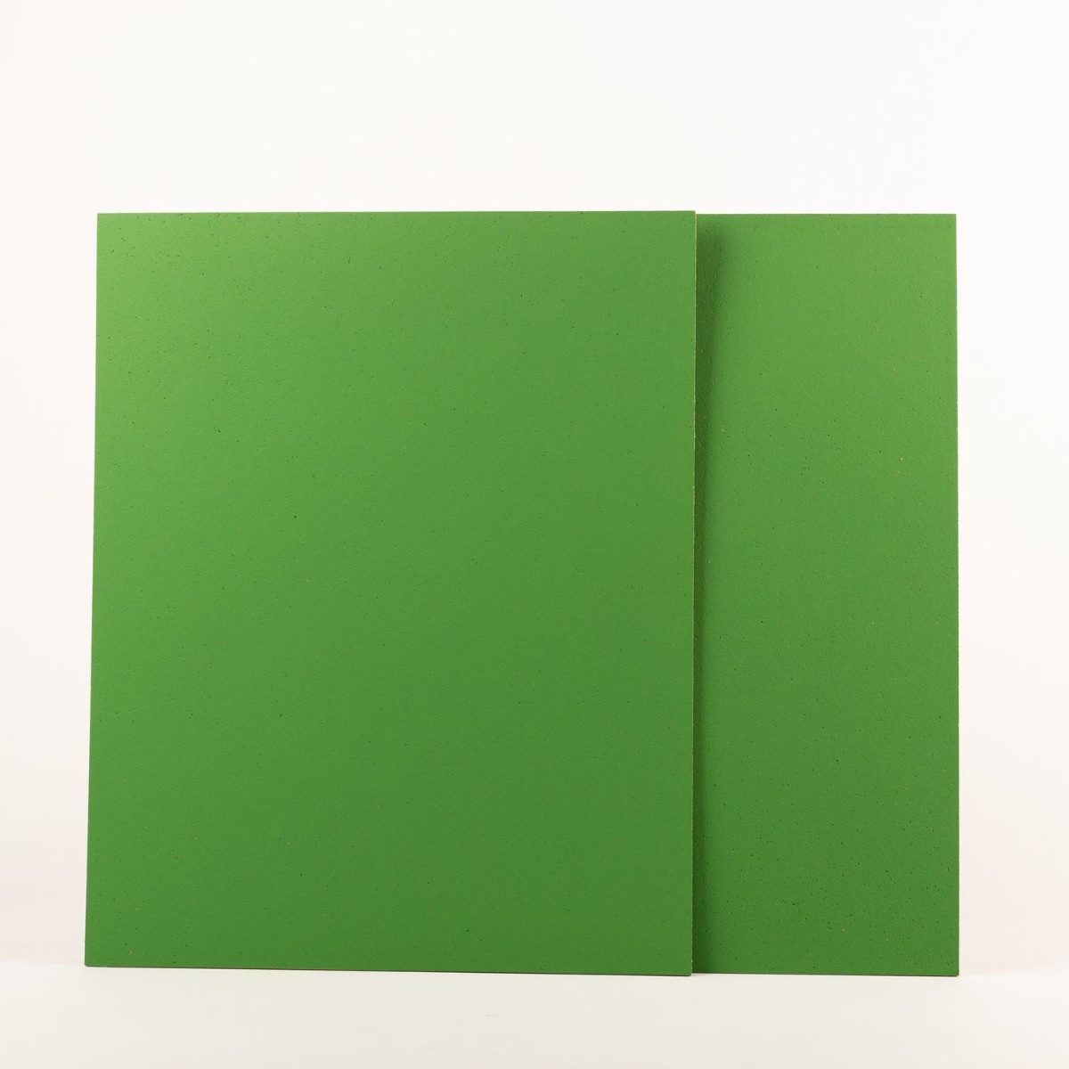 INNA-Glas Pinnwand Korkwand BASMA, selbstklebend, 2 Platten, grün, 50x40x0,4cm