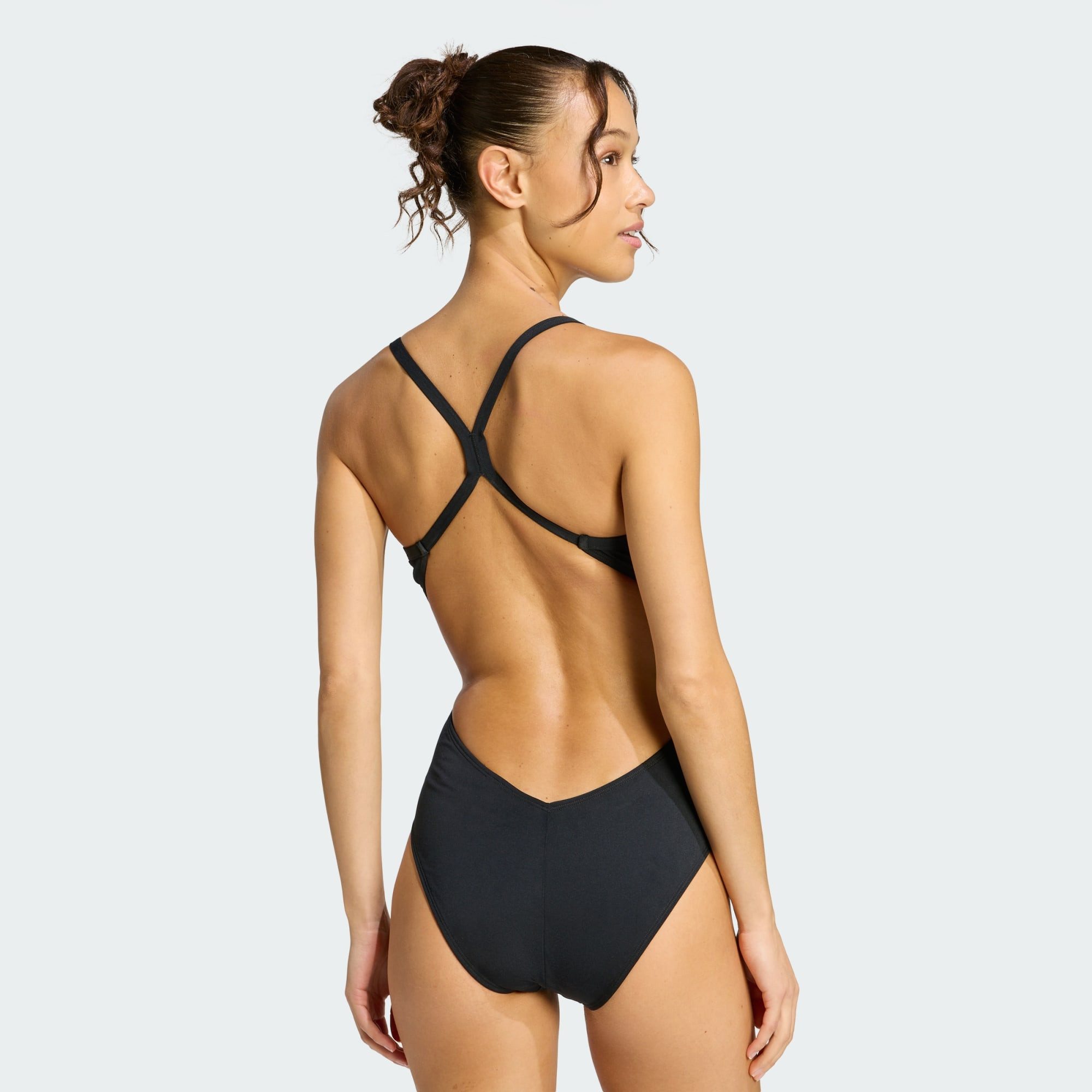 adidas Performance Badeanzug RIPSTREAM TEAM THIN STRAPS C-BACK BADEANZUG (1-St)