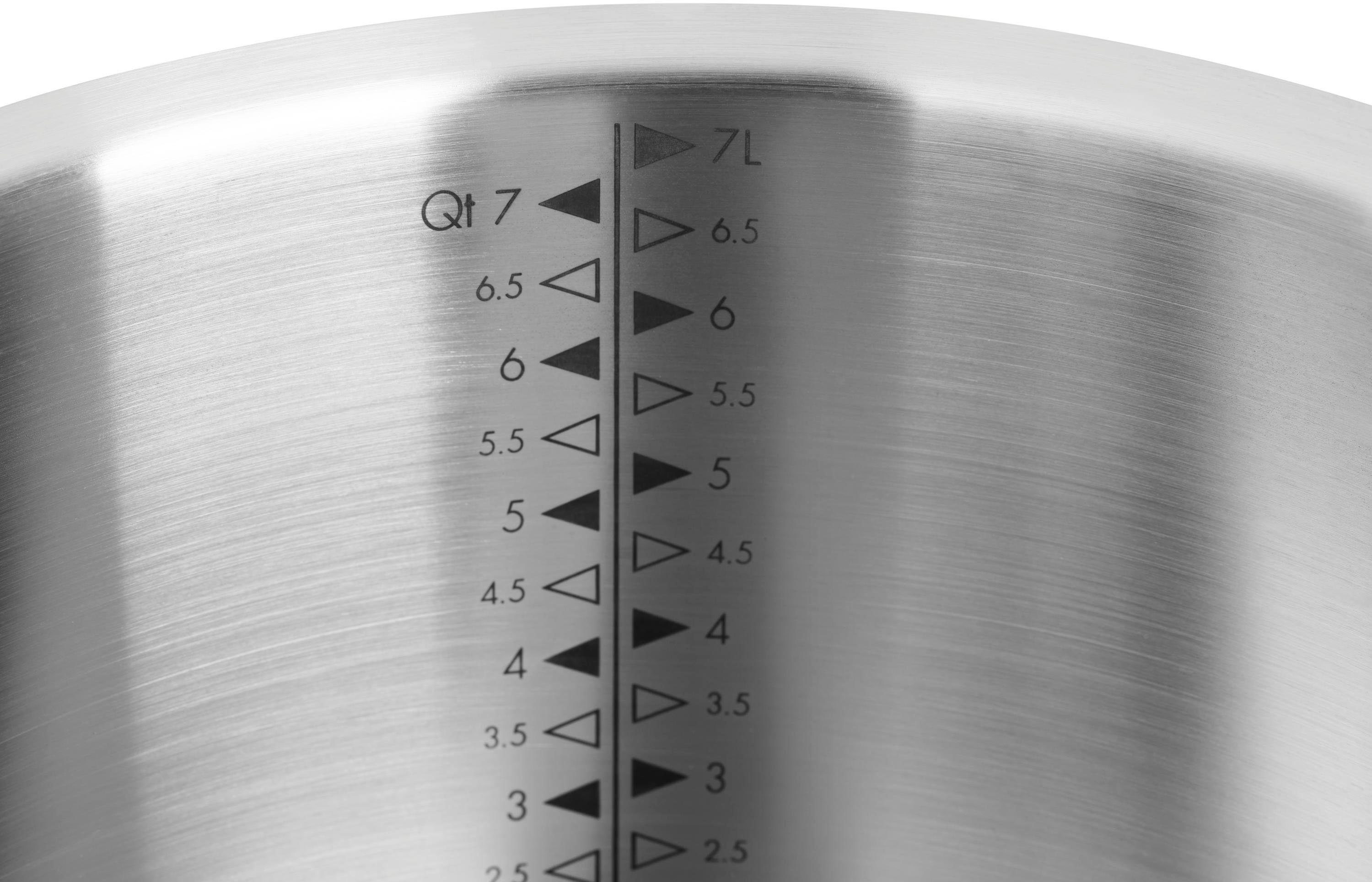 WOLL Kochtopf Concept, Edelstahl 18/10 (1-tlg), Induktion