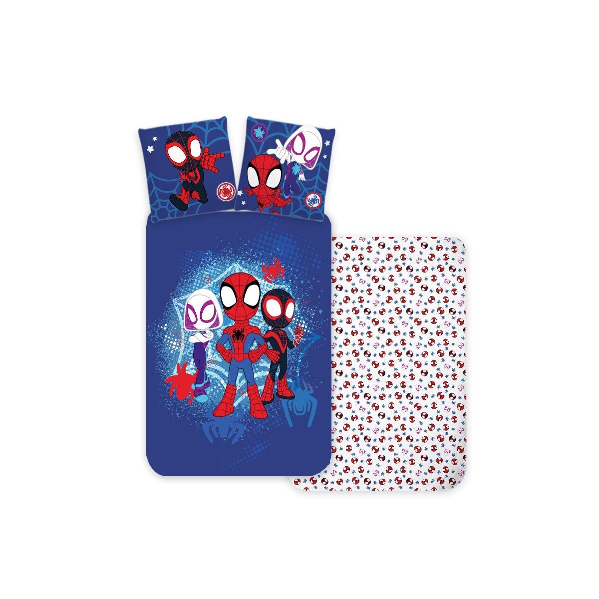 Spiderman Kinderbettwäsche Spiderman City Adventures Kinder Постельное белье 100x135cm