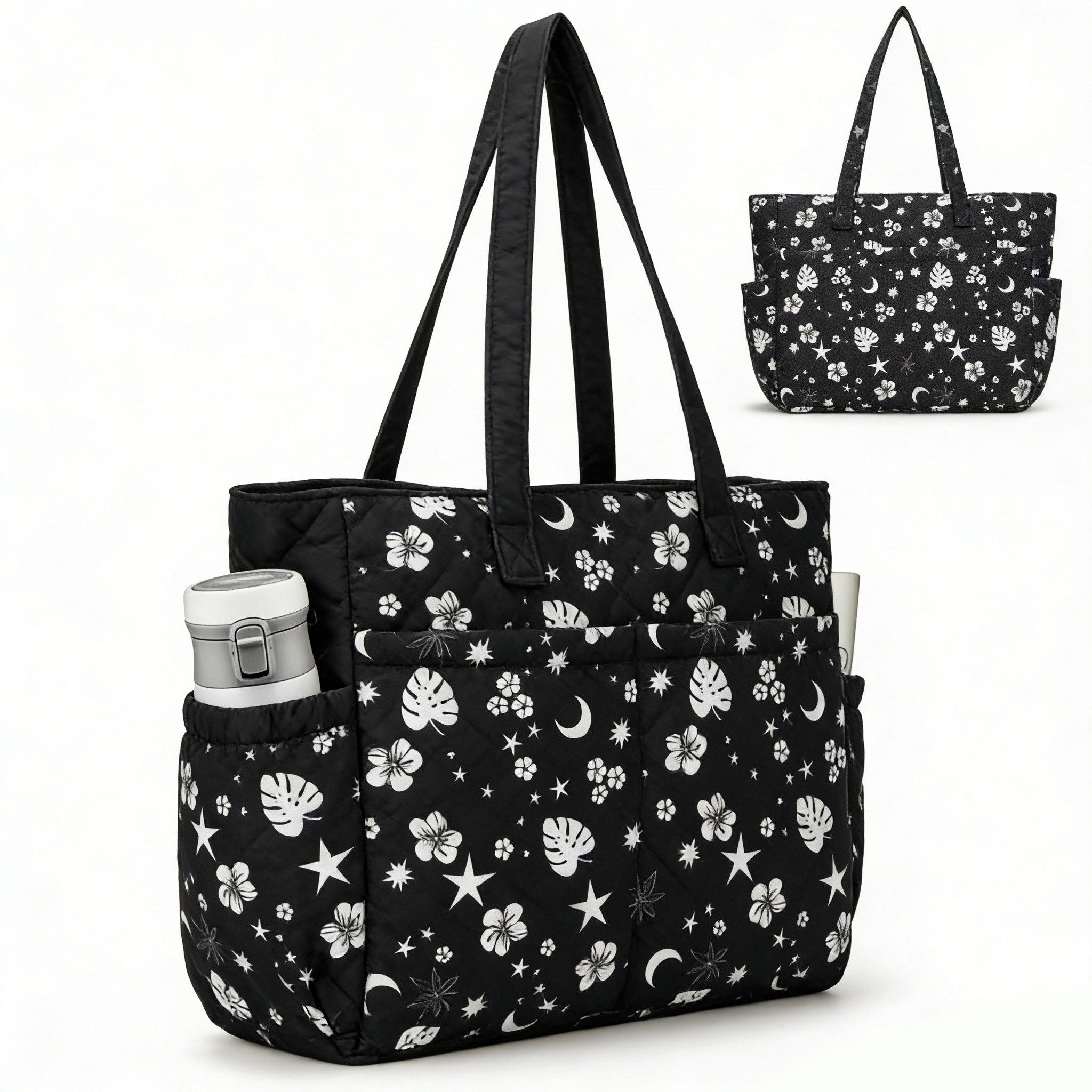 Zaewry Schultertasche Freizeit-Schultertasche, Damen-Tote-Bag, Große Handtasche, Reisetasche für unterwegs
