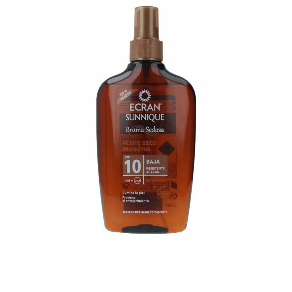 Sonnenschutzcreme Sunnique Silky Mist Dry Oil Protector Spf10 200ml