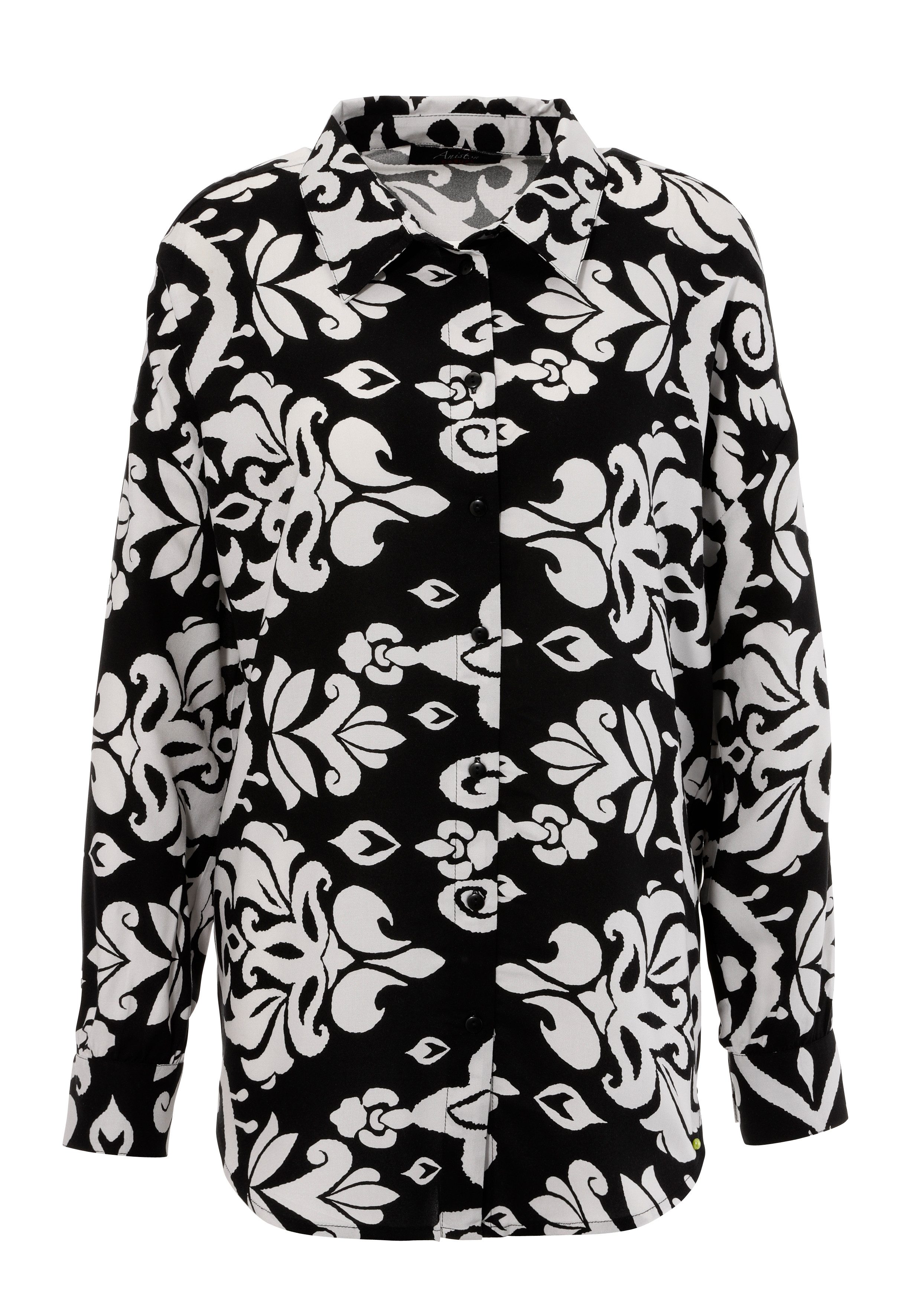 Aniston CASUAL Hemdbluse mit fantasievollem, großflächigen Druck