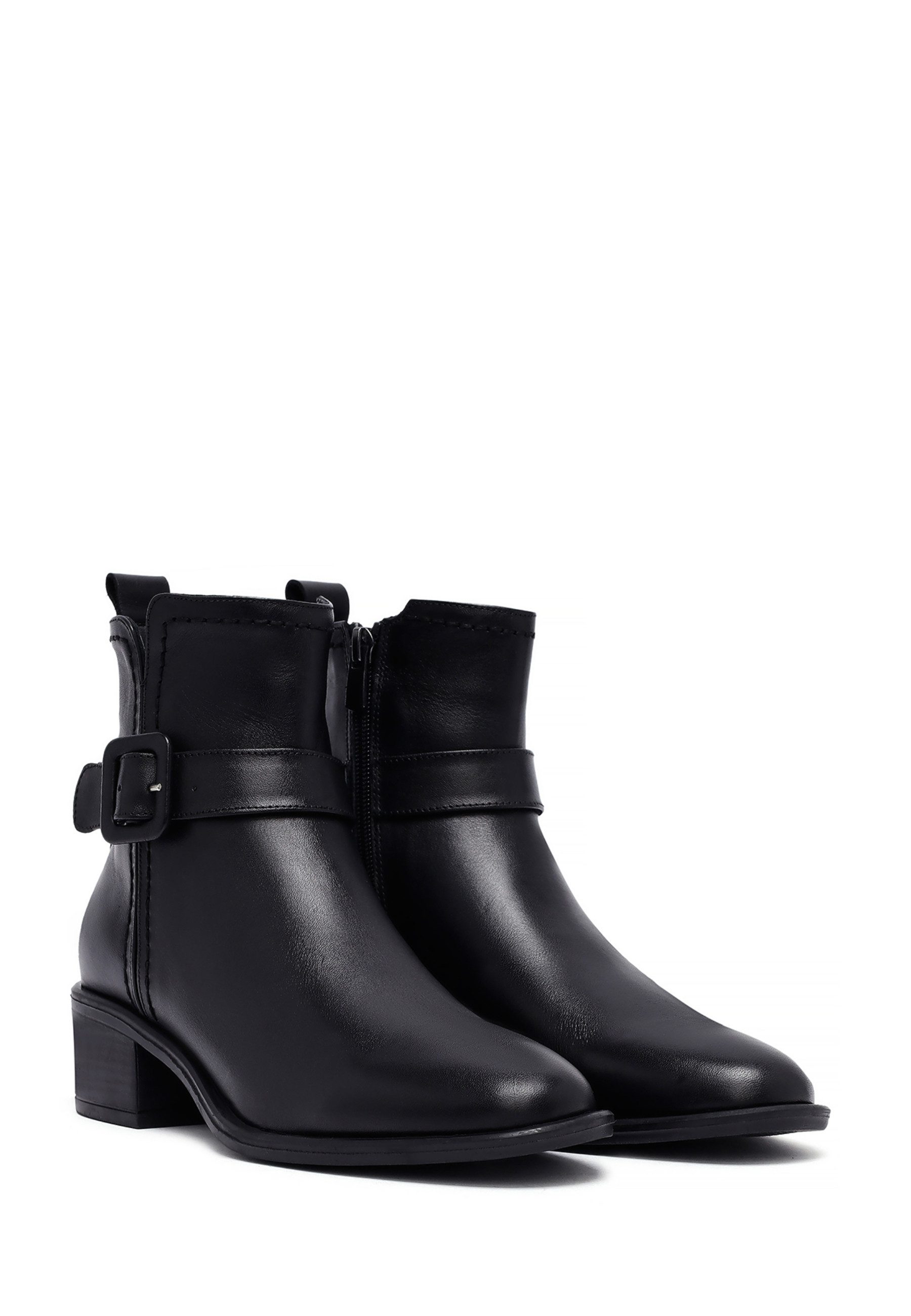 Derimod Absatz-Stiefeletten aus Leder Ankleboots