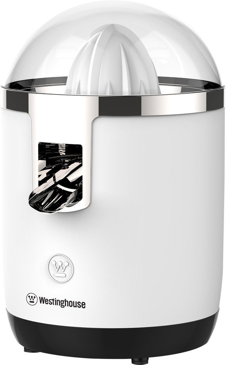 Westinghouse Zitruspresse Basic-Serie 70 W mit Direktauslauf und Staubschutzdeckel, 70,00 W, Direktauslauf, abnehmbare Teile, Staubschutzdeckel