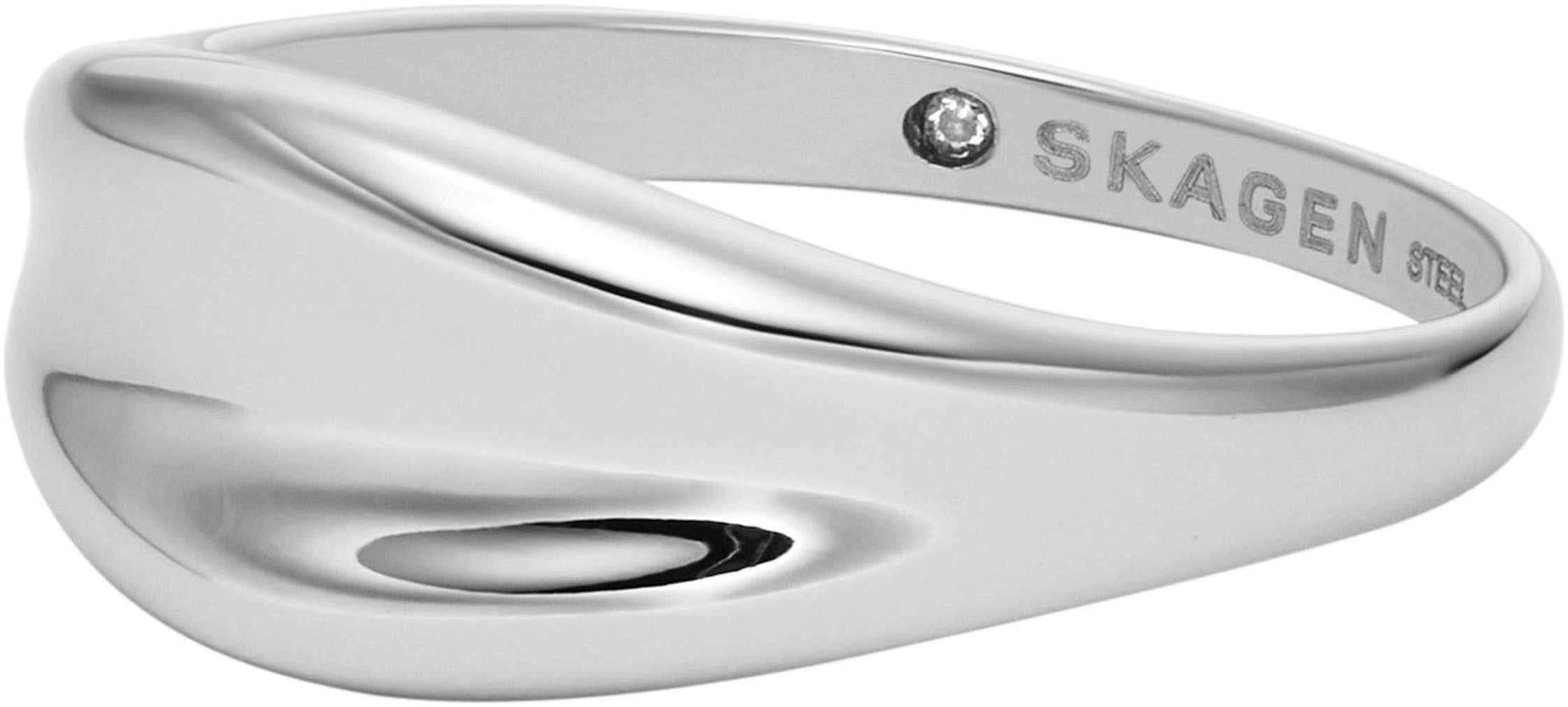 SKAGEN Fingerring Schmuck Geschenk Edelstahl Ring günstig online kaufen