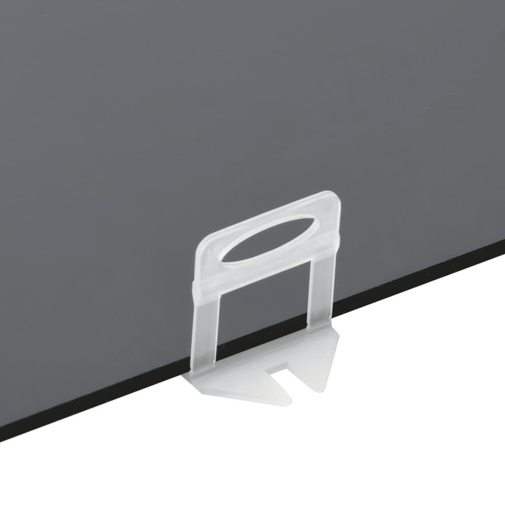 vidaXL Nivelliersystem Fliesen-Nivellierclips 2500 Stk. 2 mm
