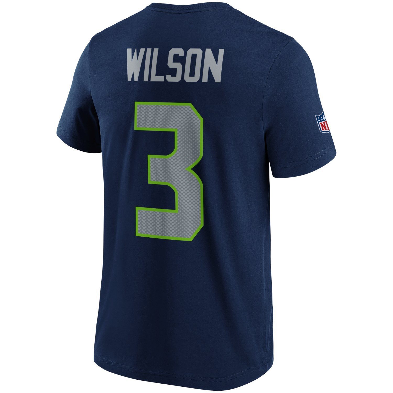 Herren Shirts Fanatics Print-Shirt NFL Seattle Seahawks #3 Russell Wilson