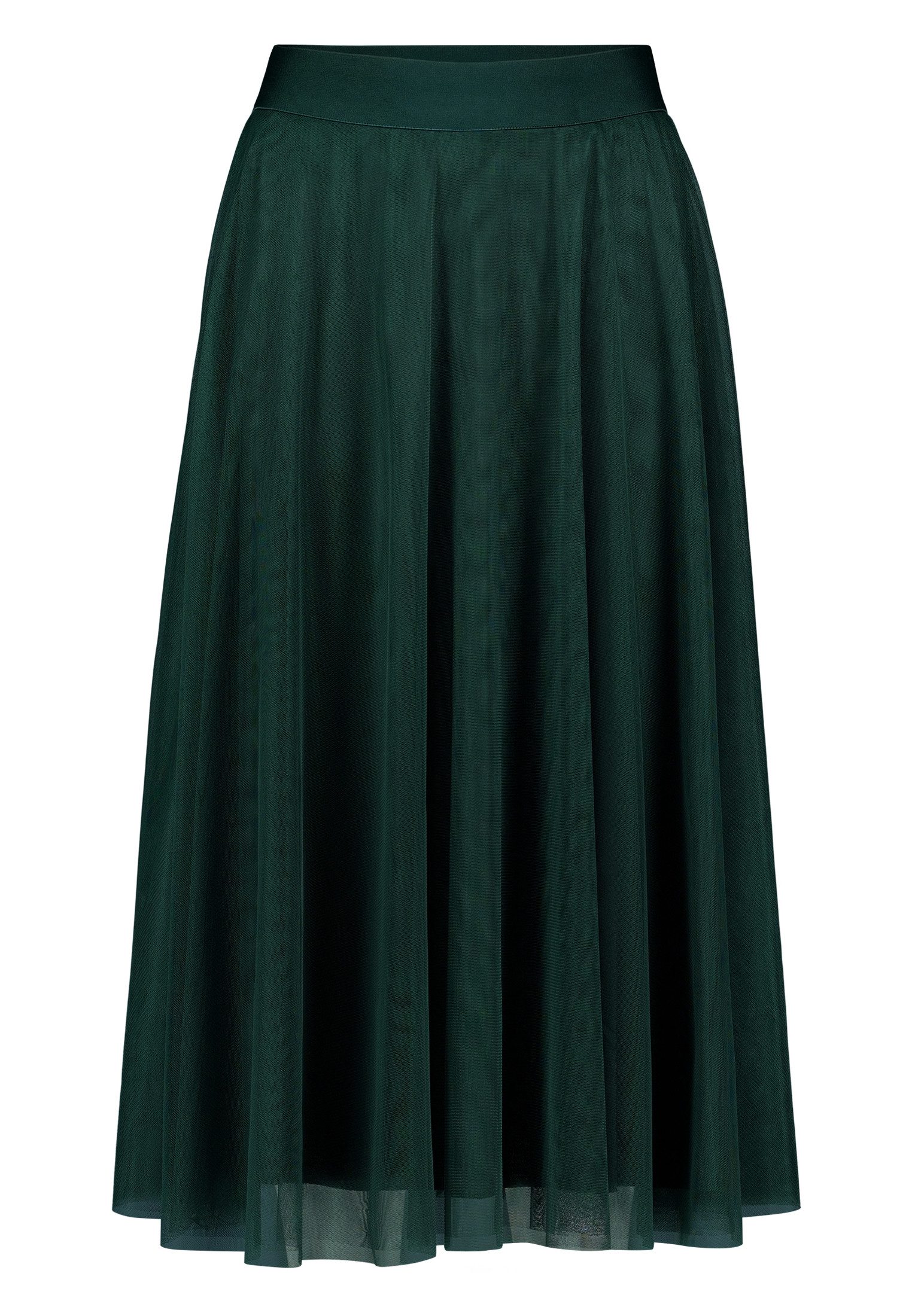 Zero Midirock Damen mit elastischem Bund Material.