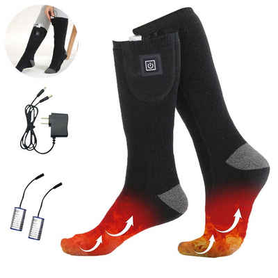 GelldG Thermosocken Beheizte Socken für Herren Damen Akku Elektrische Socken im Winter
