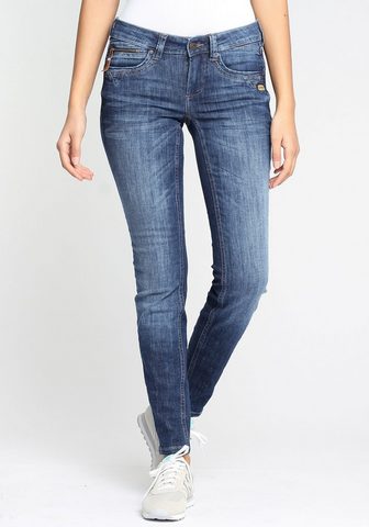 GANG Skinny-fit-Jeans »NIKITA« Coinpocket s...