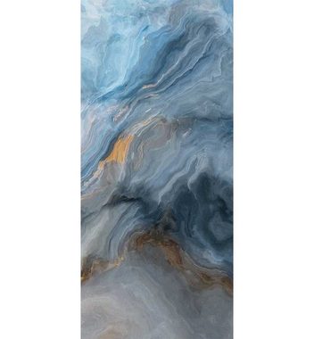 MyMaxxi Dekorationsfolie Türtapete Marmor Aquarell bunt Türbild Türaufkleber Folie