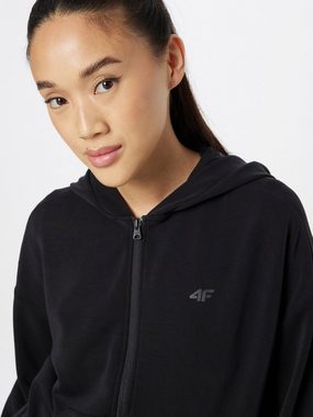 4F Sweatjacke (1-tlg) Plain/ohne Details