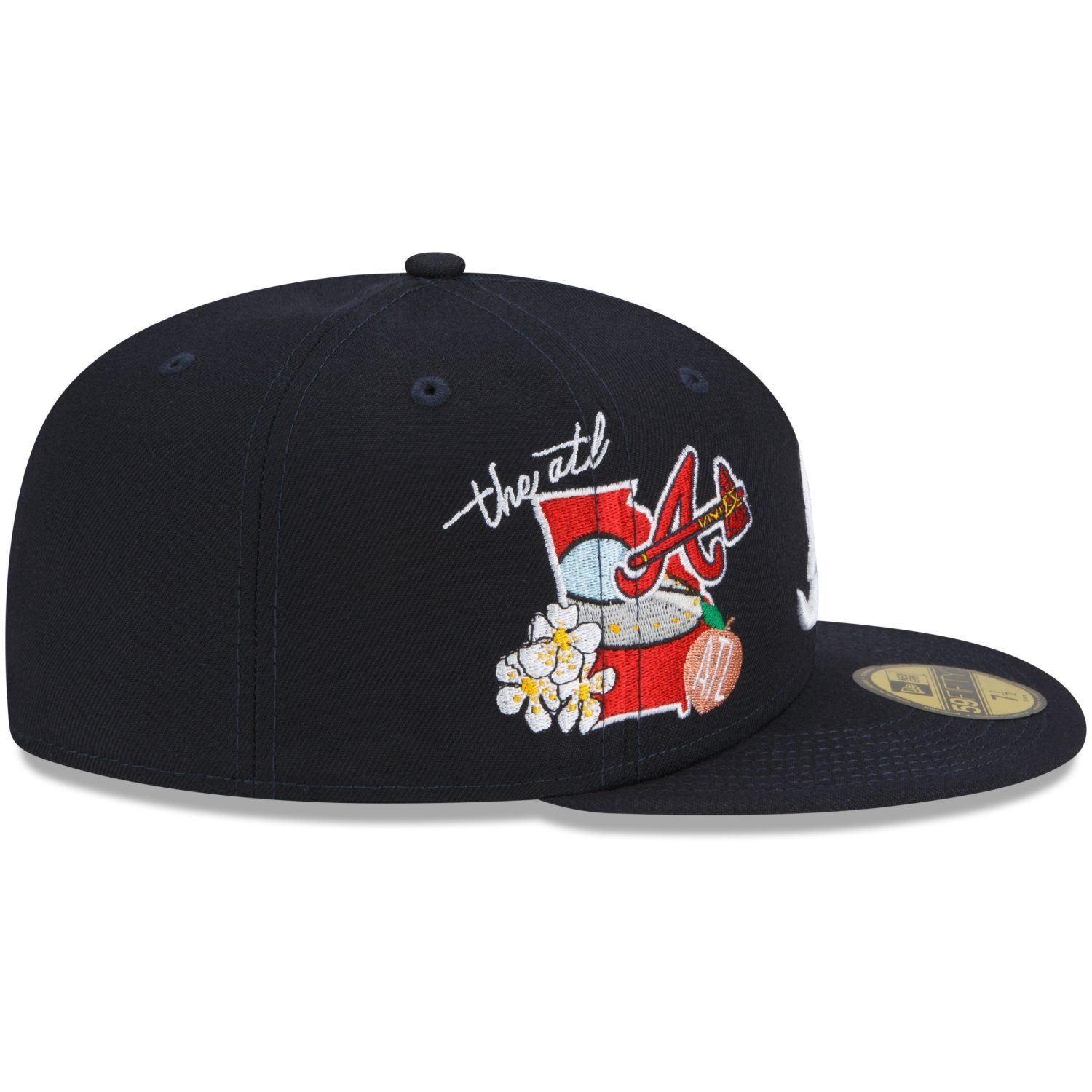 59Fifty Cap CITY New Era Fitted CLUSTER Braves Atlanta