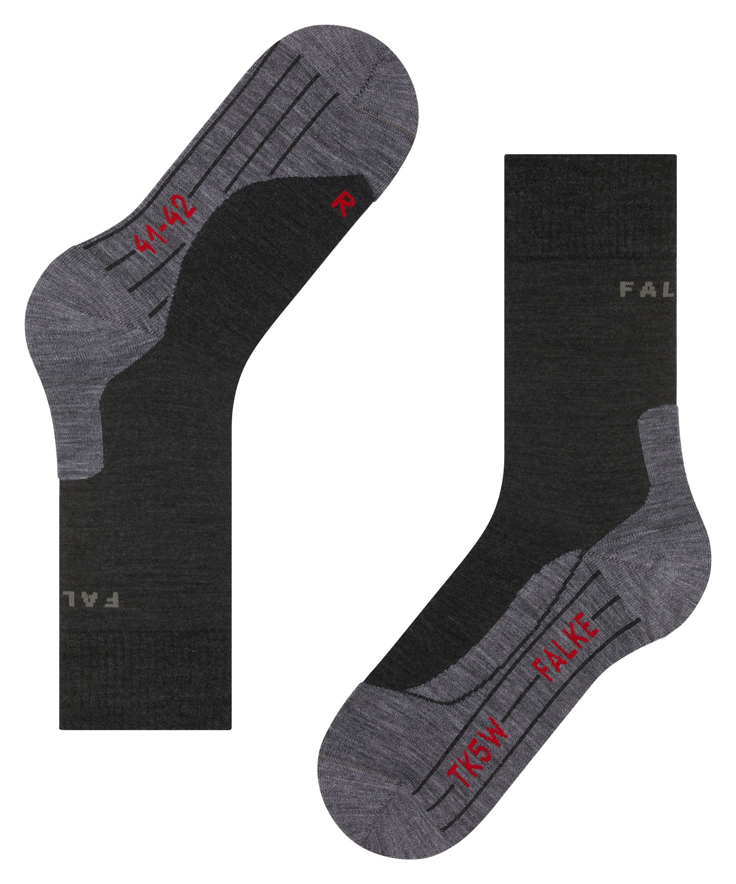 FALKE Wandersocken TK5 Wander Socken (1-Paar) Leicht und bequem für Freizeitwanderungen