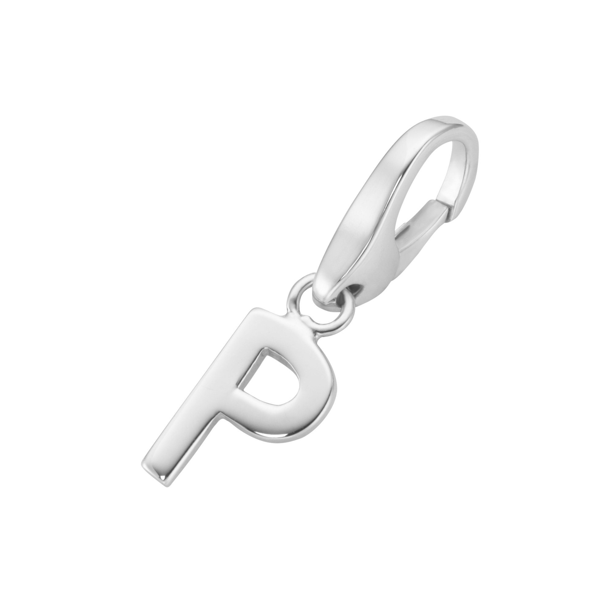 GIORGIO MARTELLO MILANO Charm Buchstabe Buchstabe P, Silber 925