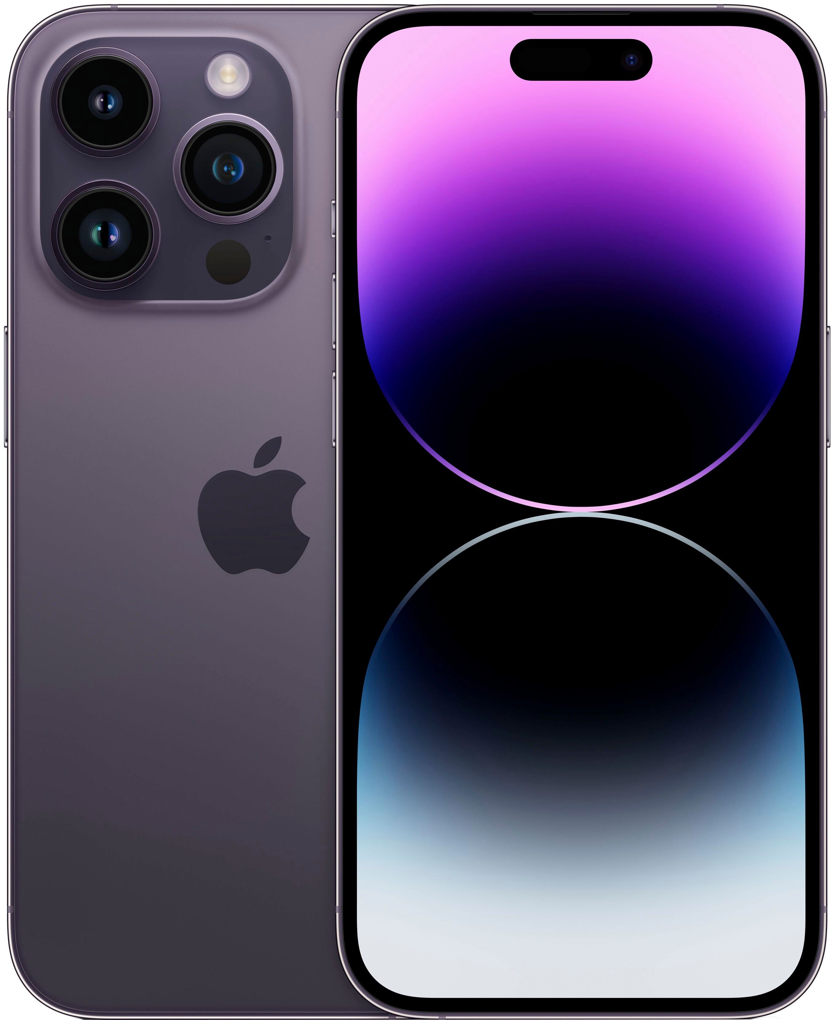 Apple iPhone 14 Pro 1TB Smartphone (15,5 cm/6,1 Zoll, 1024 GB Speicherplatz, 48 MP Kamera) deep purple