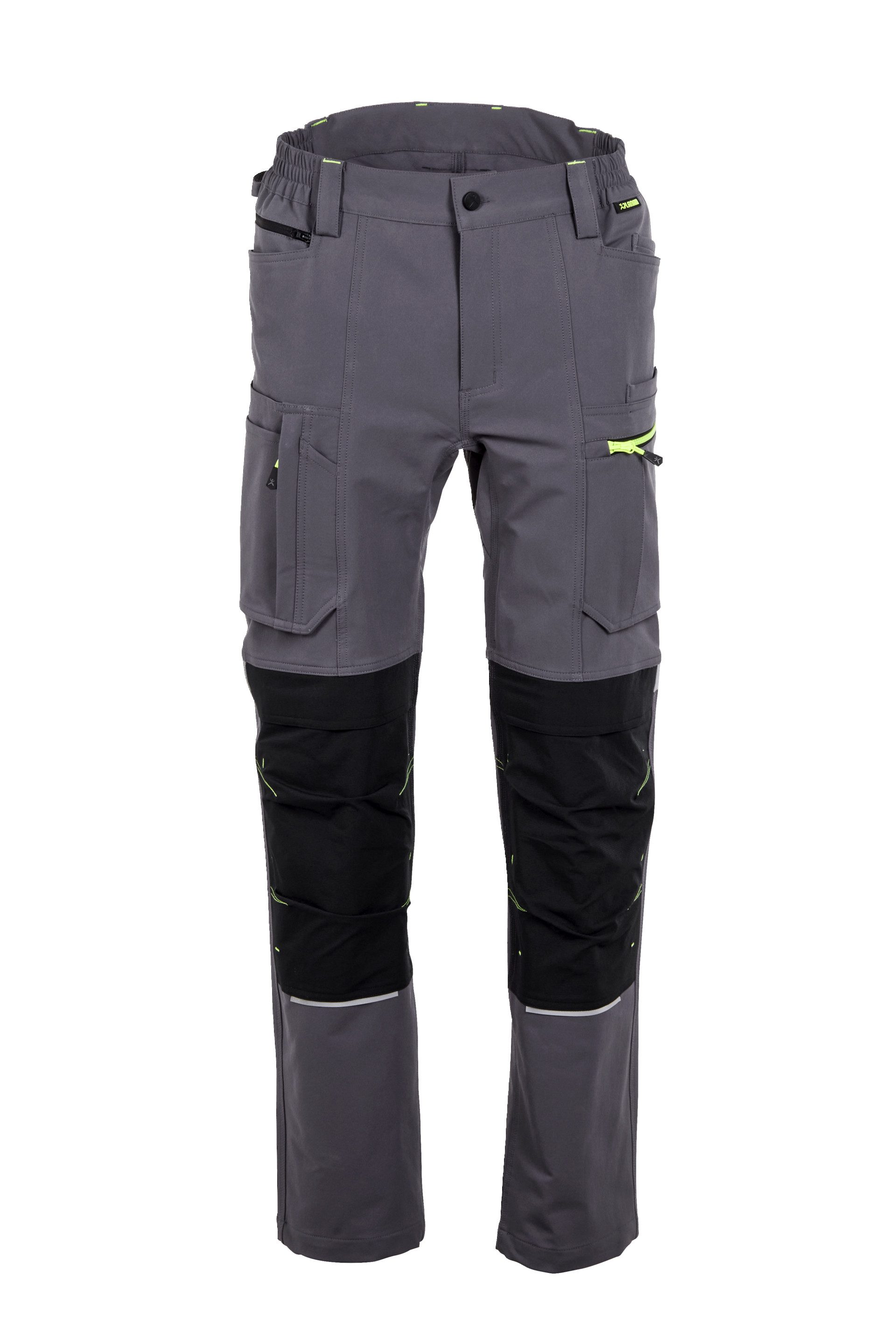 Planam Arbeitsbundhose PLANAM Herren Bundhose rECOline SORONA® recycled Schiefer/Schwarz