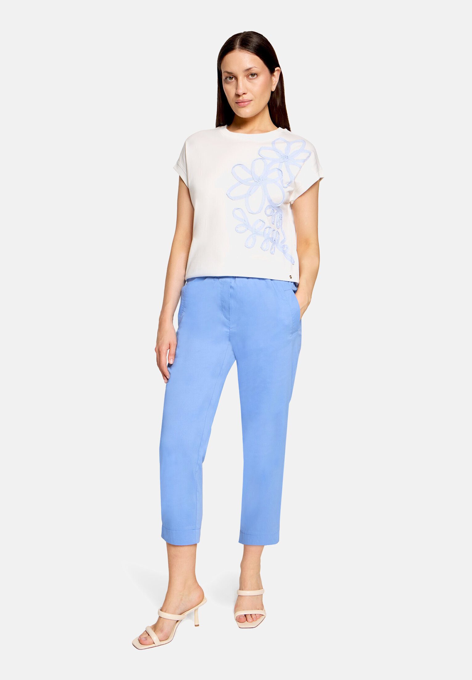 Betty&Co T-Shirt Damen mit Applikation (1-tlg)
