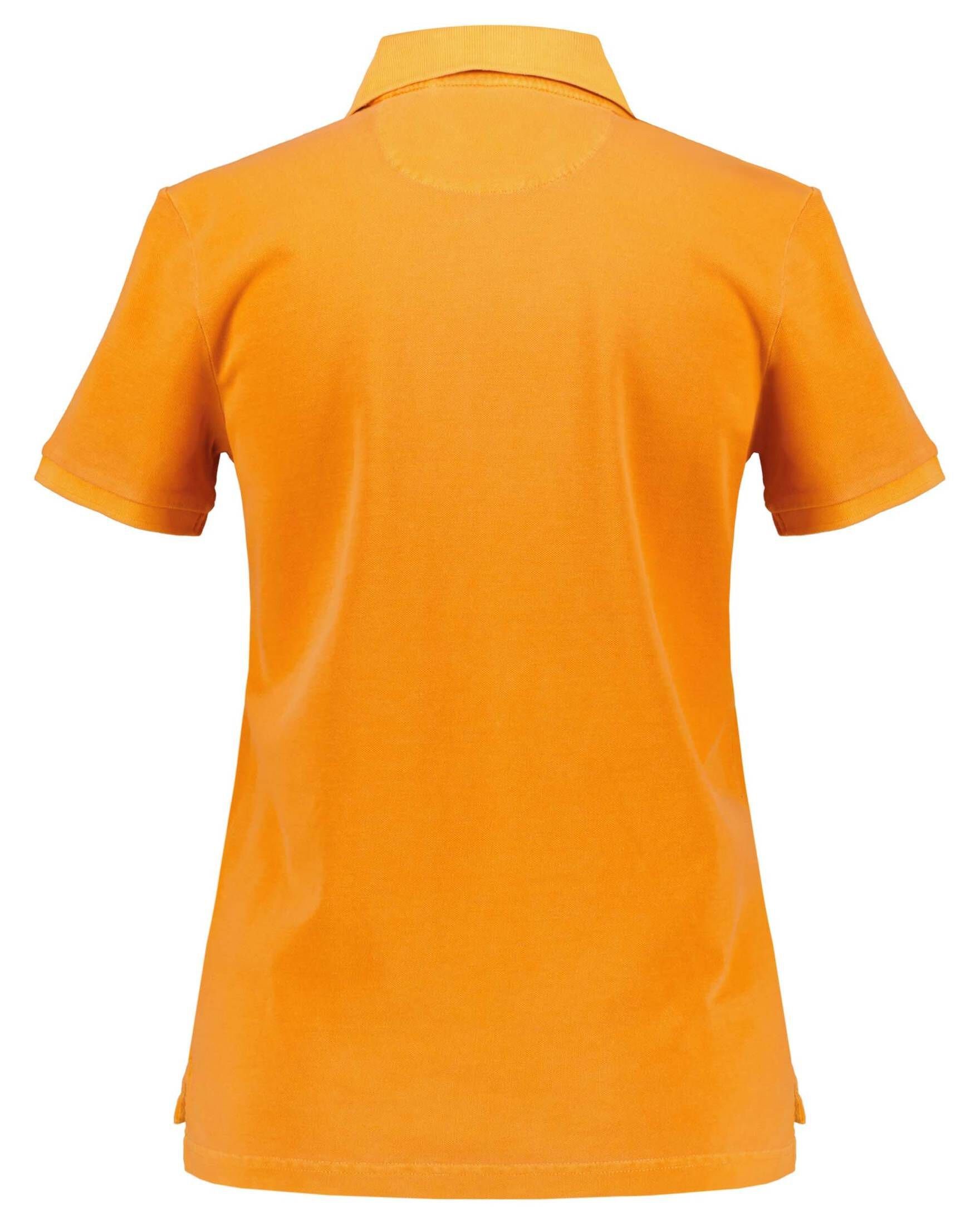 (34) D2 Poloshirt C-NECK Gant SUNFADED (1-tlg) rost Poloshirt Damen
