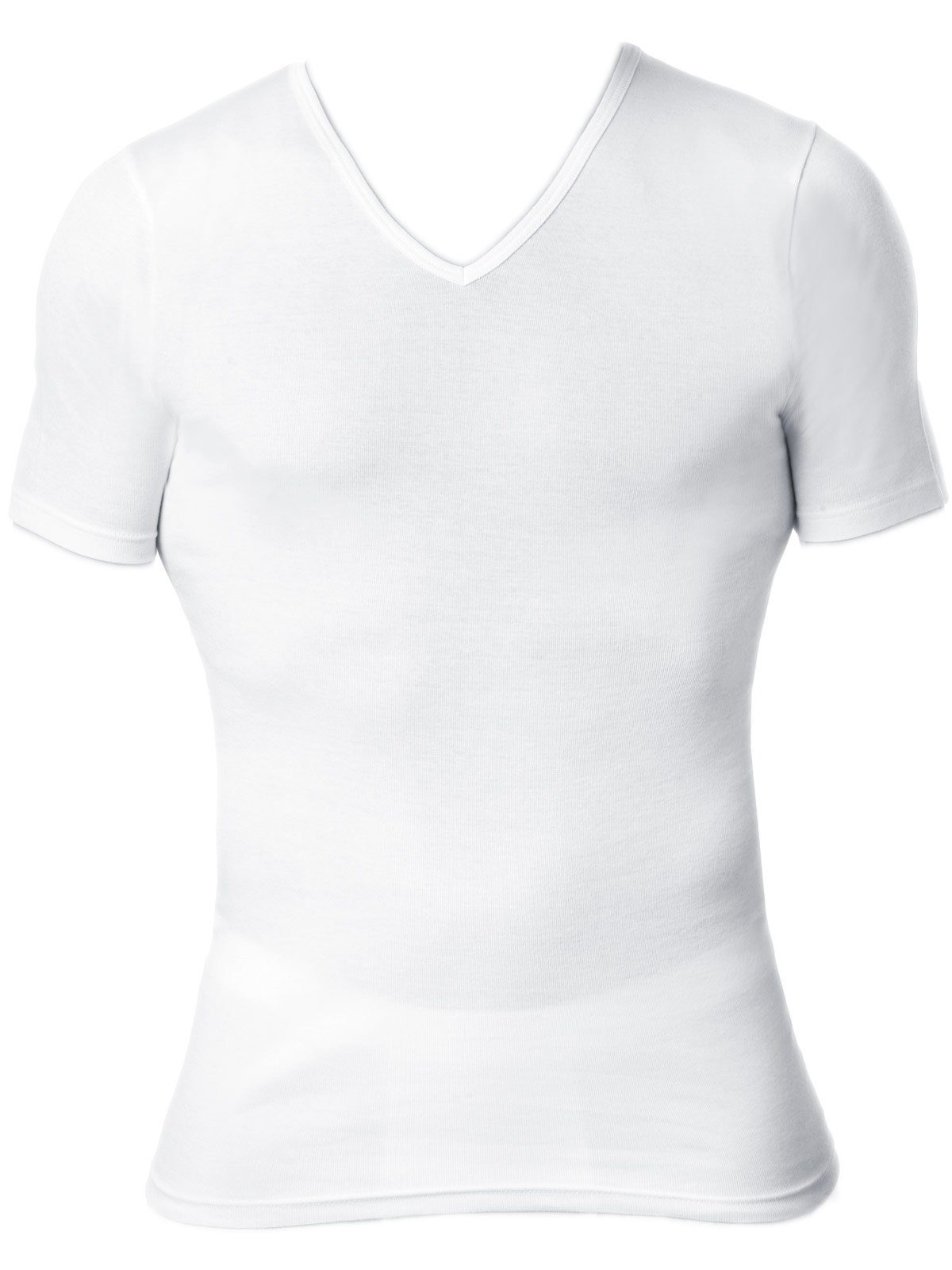 2er hohe Cotton T-Shirt 2-St) Markenqualität Herren Unterziehshirt (Packung, Bio Pack KUMPF