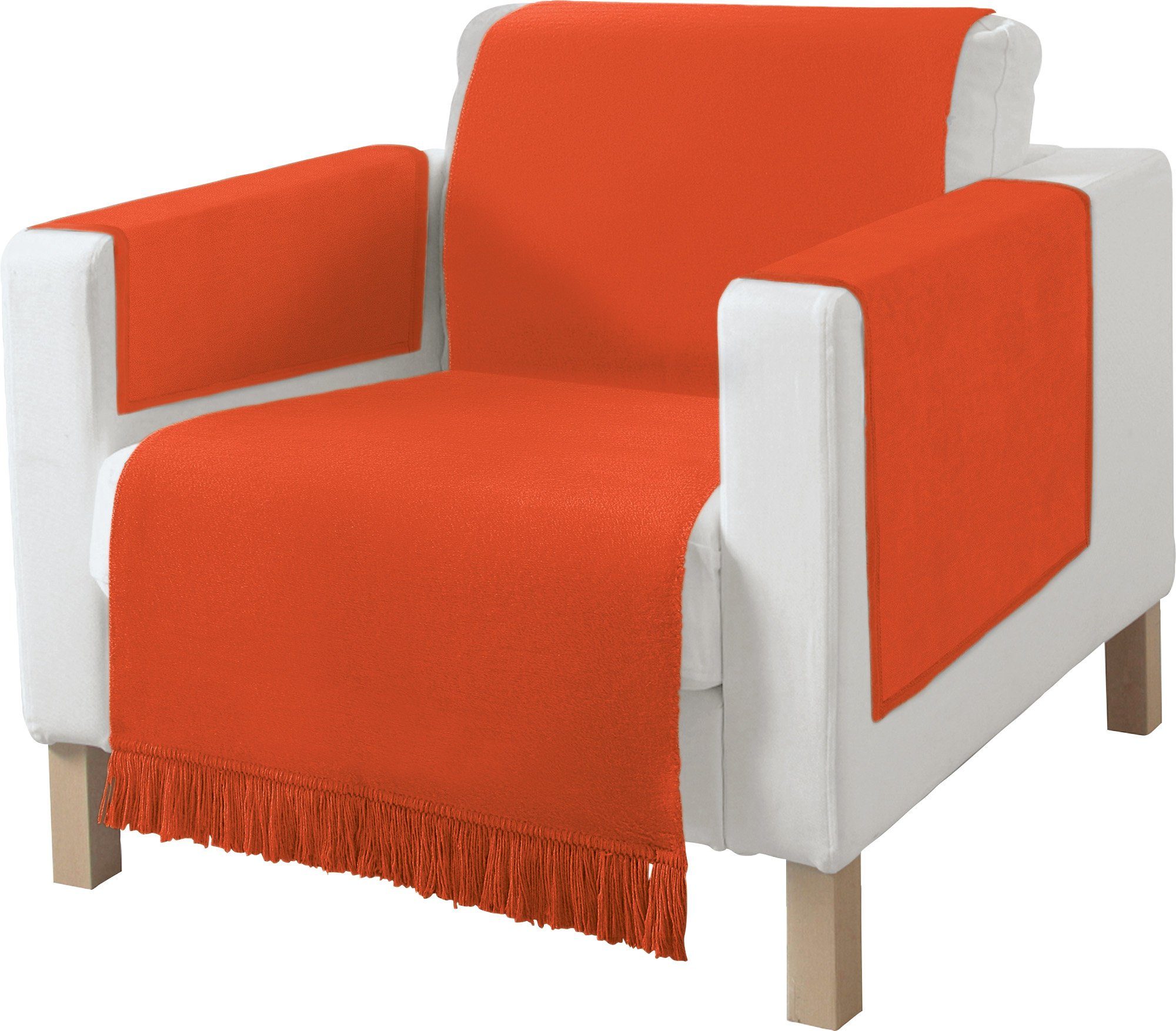 Erwin Müller Sesselschoner Sessel- und Sofaschoner-Set "Catania" 3-teilig, Uni