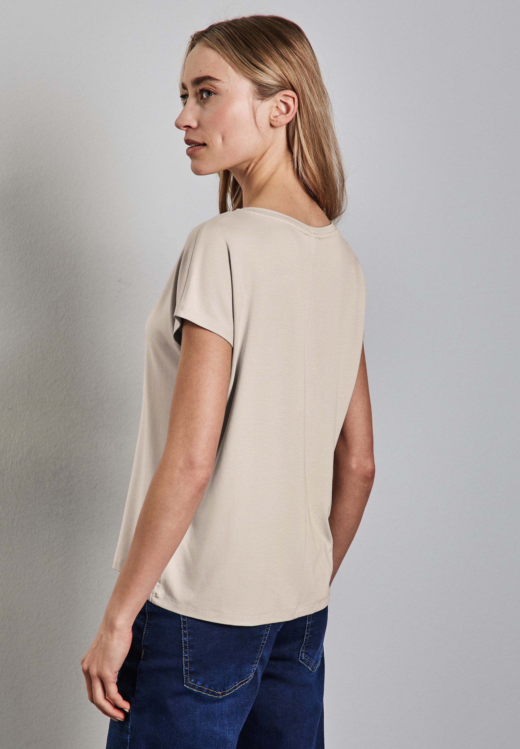 STREET ONE T-Shirt mit Wording günstig online kaufen