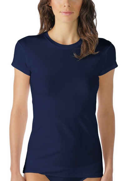 Mey T-Shirt Mey Damen Top T-Shirt 1/2 Ärmel SERIE COTTON PURE