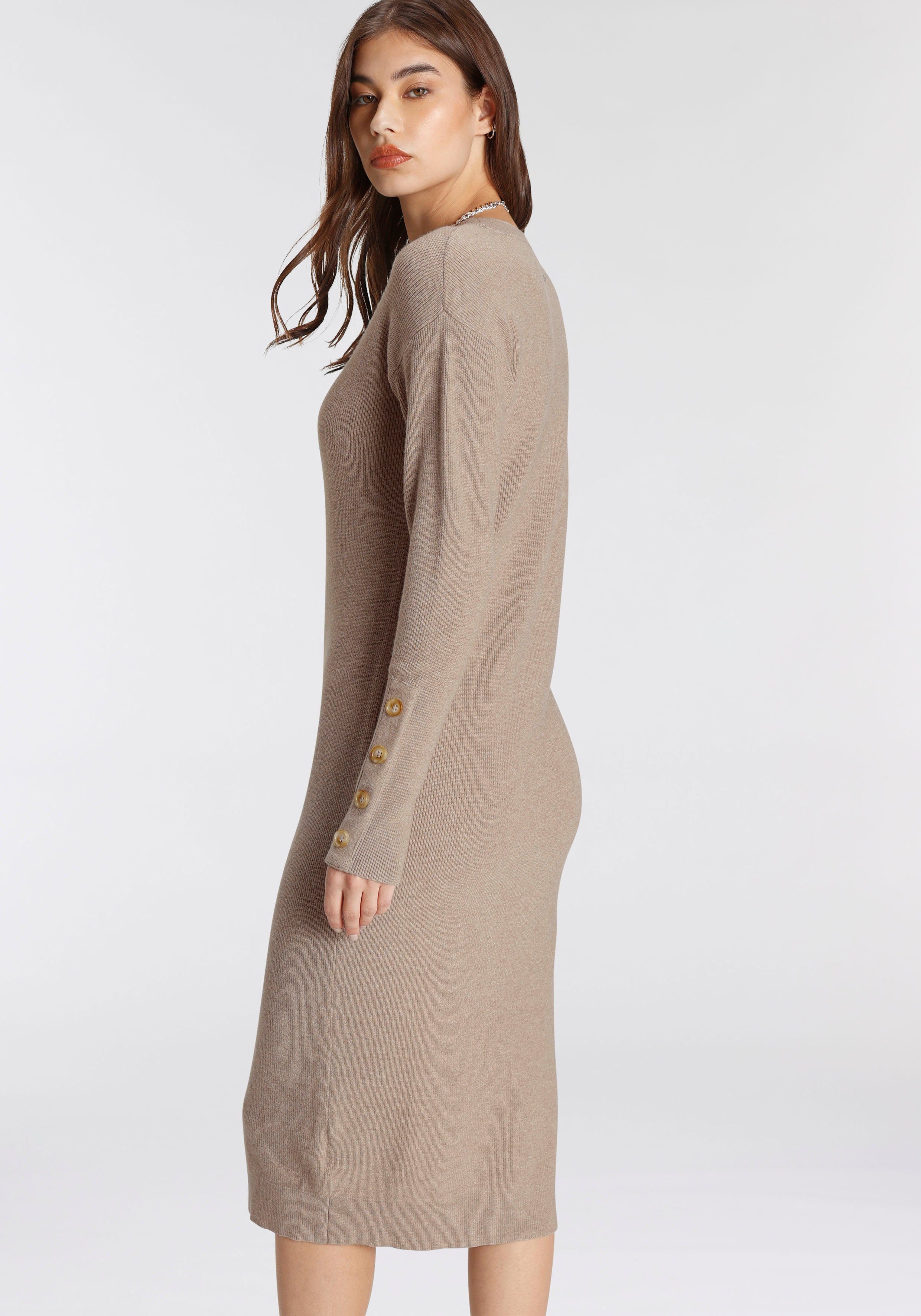Laura Scott Strickkleid in Midilänge mit günstig online kaufen