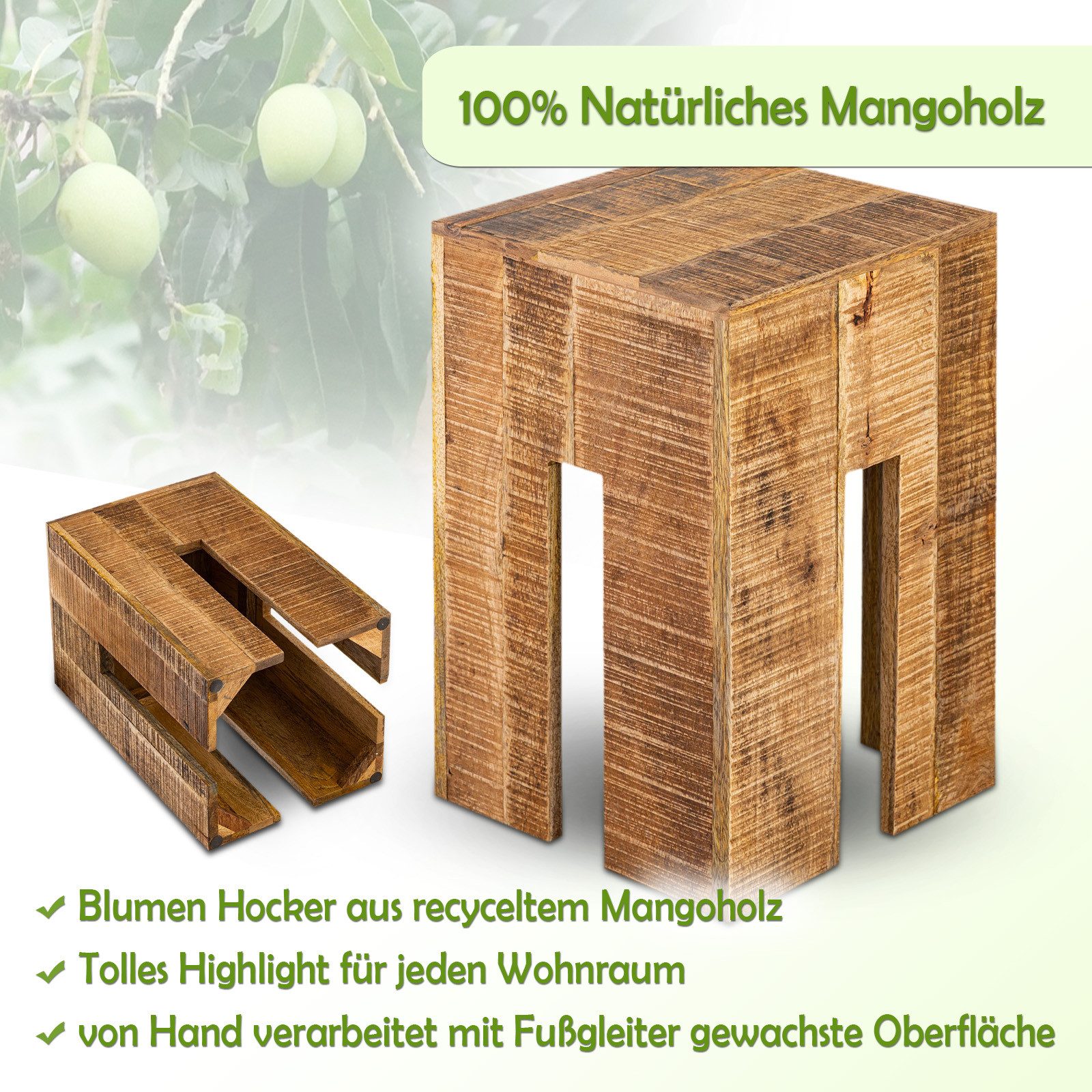 Amagohome Blumenhocker Blumensäule Blumen Hocker Beistelltisch günstig online kaufen