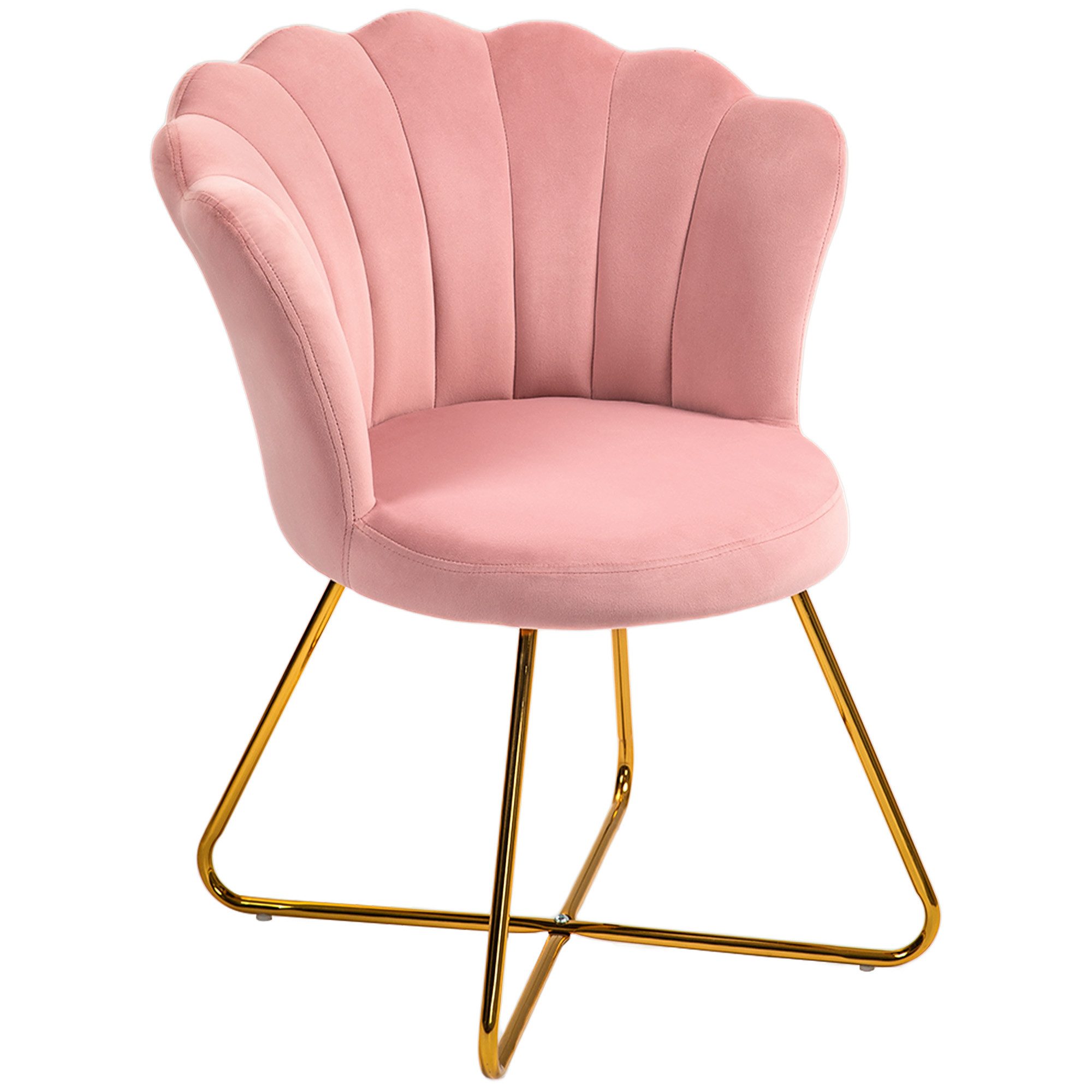 HOMCOM Relaxsessel Loungesessel mit Armlehnen, Metallbeine günstig online kaufen
