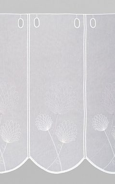 Scheibengardine Allium, LYSEL®, (1 St), transparent, HxB 45x48cm