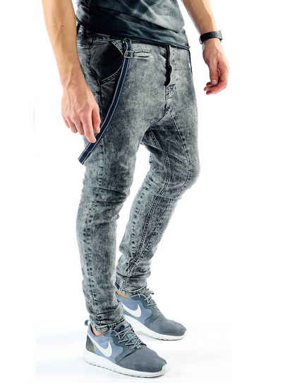 VSCT Stretch-Jeans VSCT Herren Jeans Brad Moonwash Antifit mit Hosent Männer-Hose Jeans Slim Fit