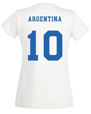 Youth Designz T-Shirt Argentinien Damen T-Shirt mit trendigem Motiv