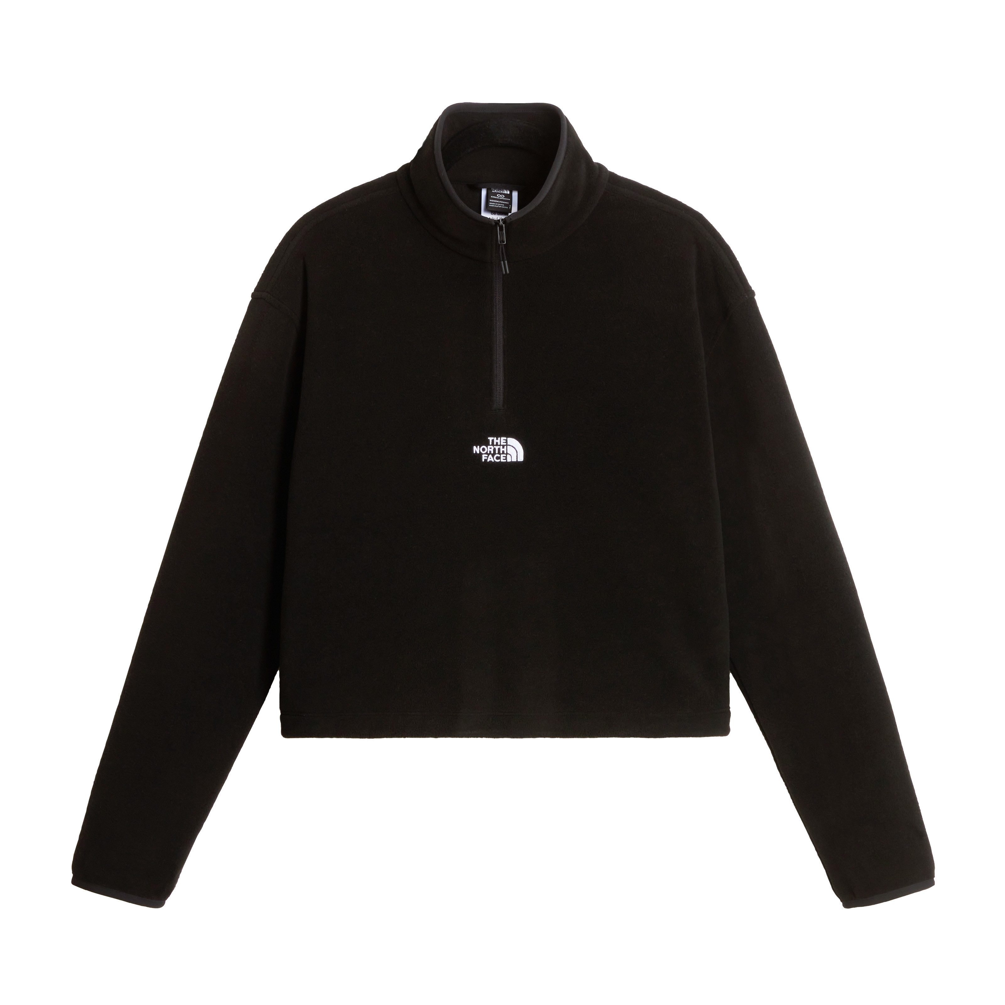 The North Face Fleeceshirt W NOVELTY LOGO GLACIER 1/4 ZIP sportlicher Stil, wasserabweisend, windabweisend, atmungsaktiv – Bild 4 von 5