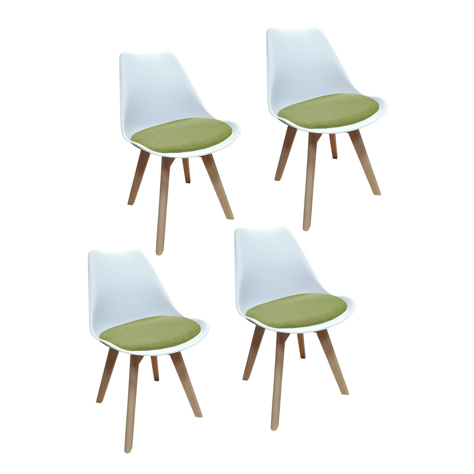 HTI-Living Esszimmerstuhl Stuhl Atlanta Webstoff 4er-Set günstig online kaufen