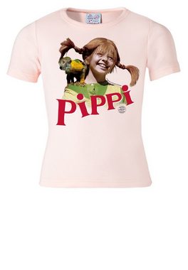 LOGOSHIRT T-Shirt Pippi Langstrumpf & Herr Nilsson mit Langstrumpf-Frontdruck