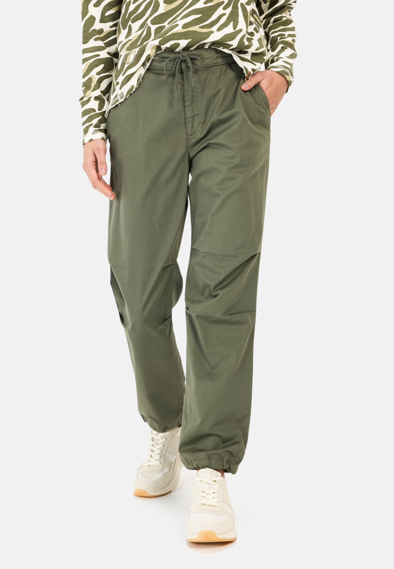 camel active Stoffhose aus einem Baumwollmix günstig online kaufen
