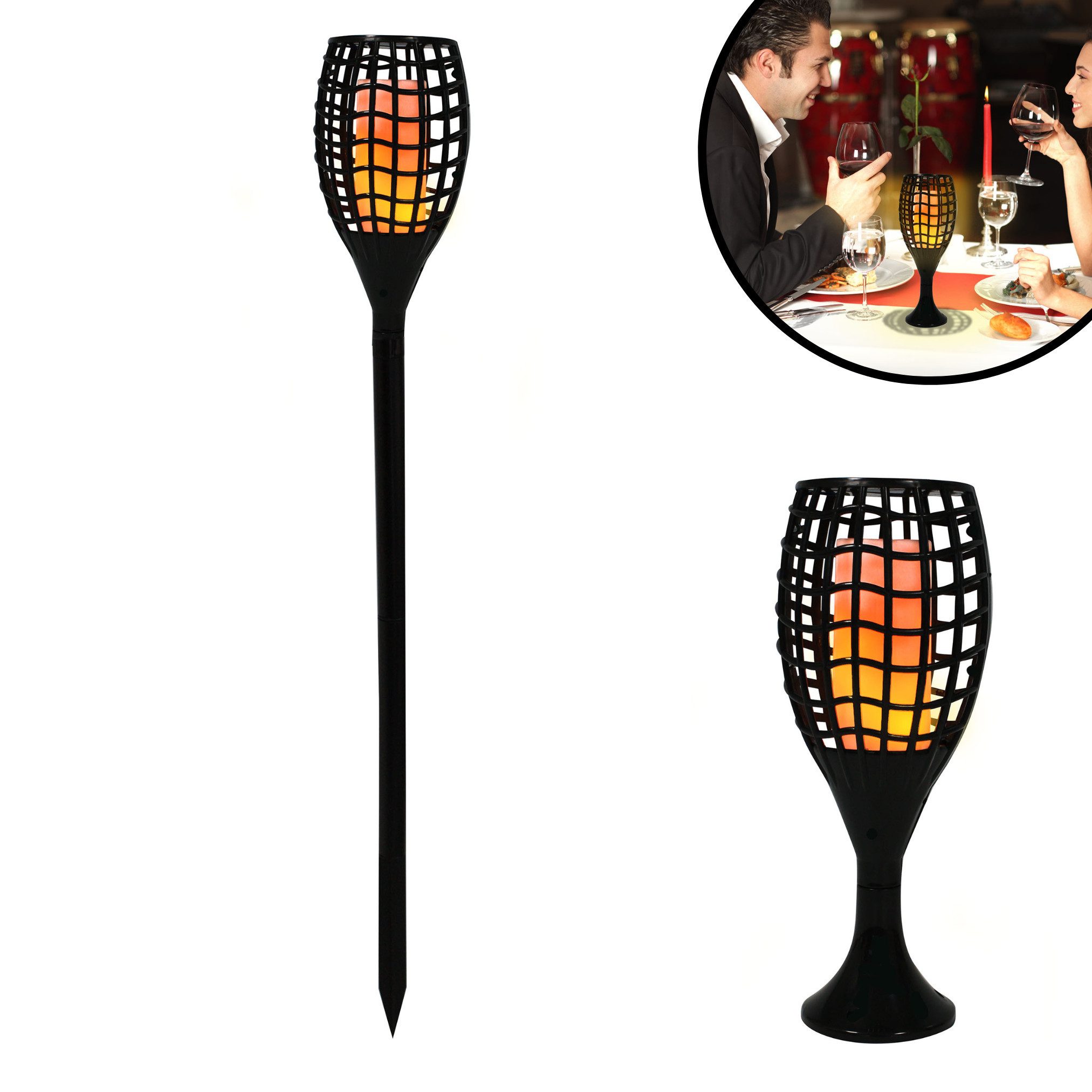 Starlyf LED Solarleuchte Flame, Solar, LED günstig online kaufen