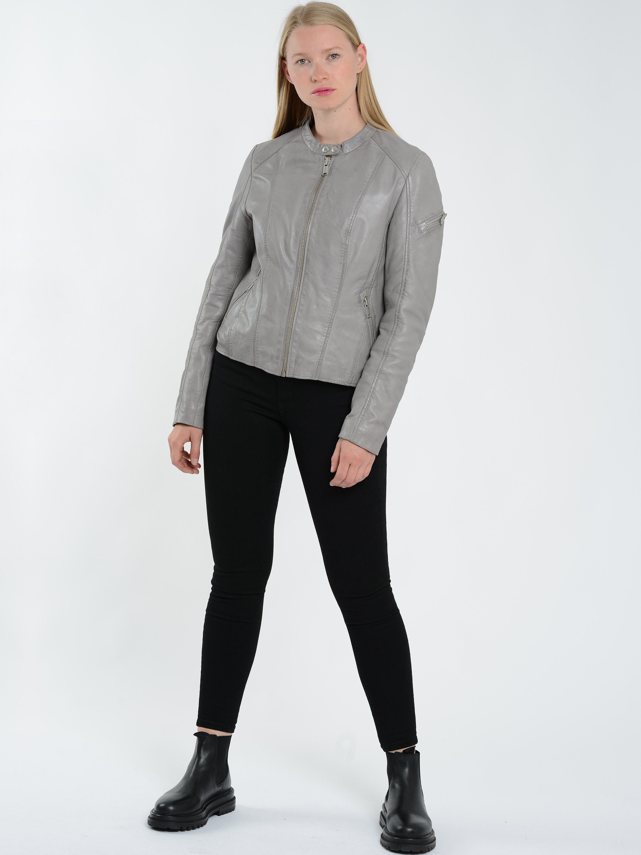 MUSTANG Bikerjacke grey 31021532