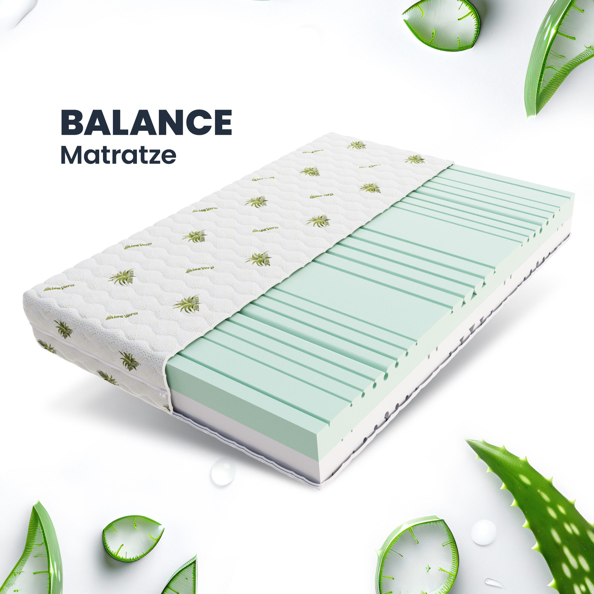 Kaltschaummatratze BALANCE 90x200, 140x200, 160x200, 180x200 cm & weitere G günstig online kaufen