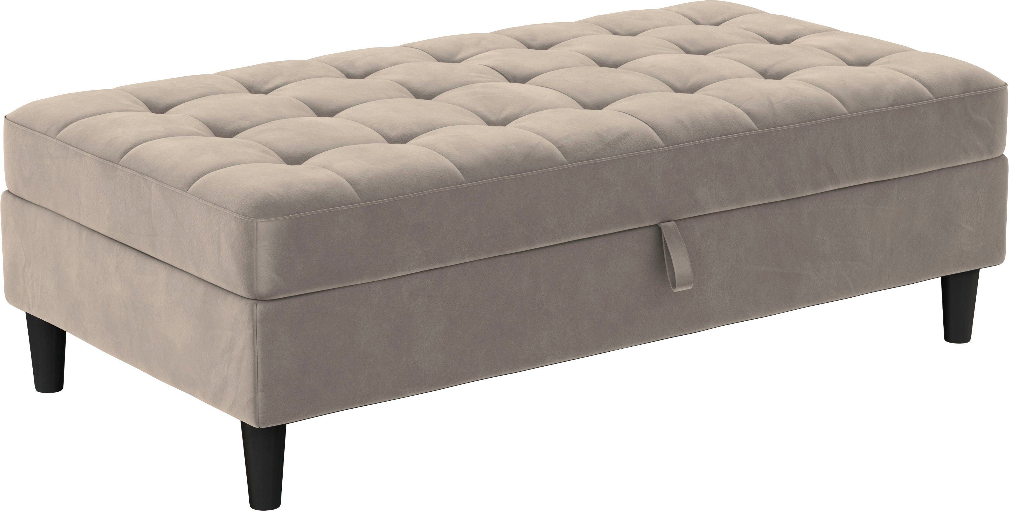 Dorel Home Stauraumhocker "Presley", Polsterhocker mit Stauraum, frei im Ra günstig online kaufen